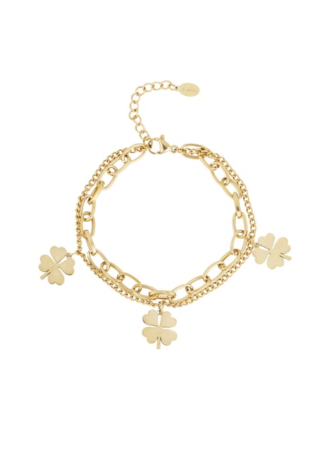 Pulsera Lucky You - color dorado