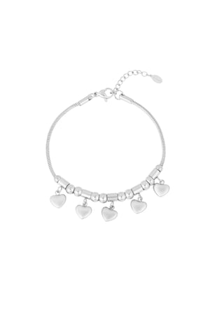 Bracciale Love Love Love - argento h5 