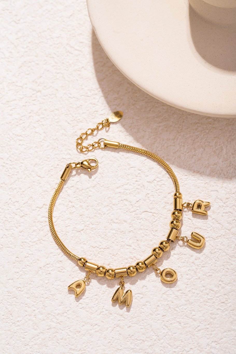 Amour Armband - Goud kleur Afbeelding5