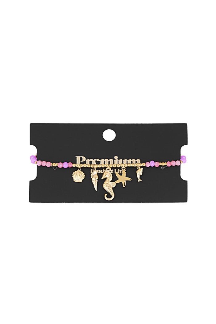 Armband Delfintraum - Fuchsia Bild3