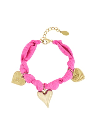 Armband Color Bliss Herz - Fuchsia h5 