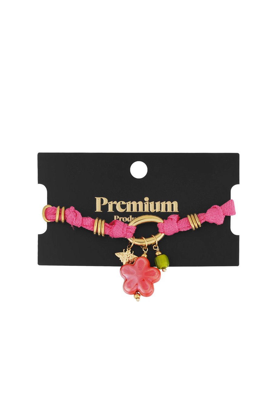 Flower Bracelet - Fuchsia Picture3