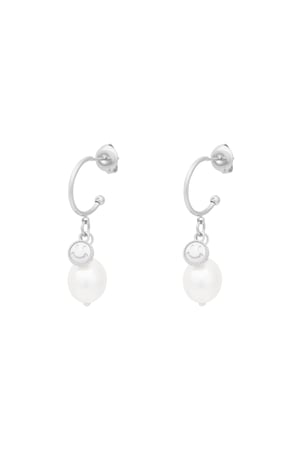 Happy glow earrings - Silver color h5 