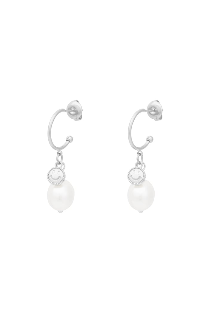 Happy glow earrings - Silver color 