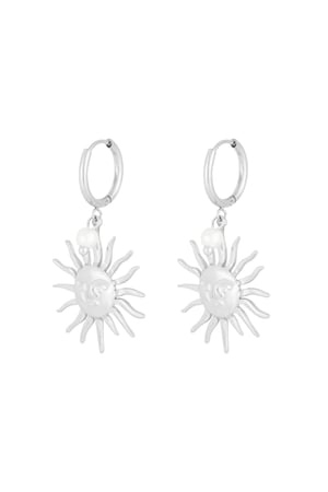 Sunny side earrings - Silver color h5 