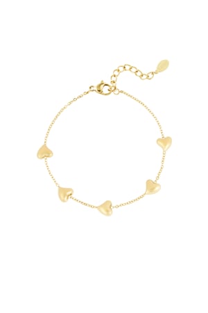 Sweet affection bracelet - Gold color h5 