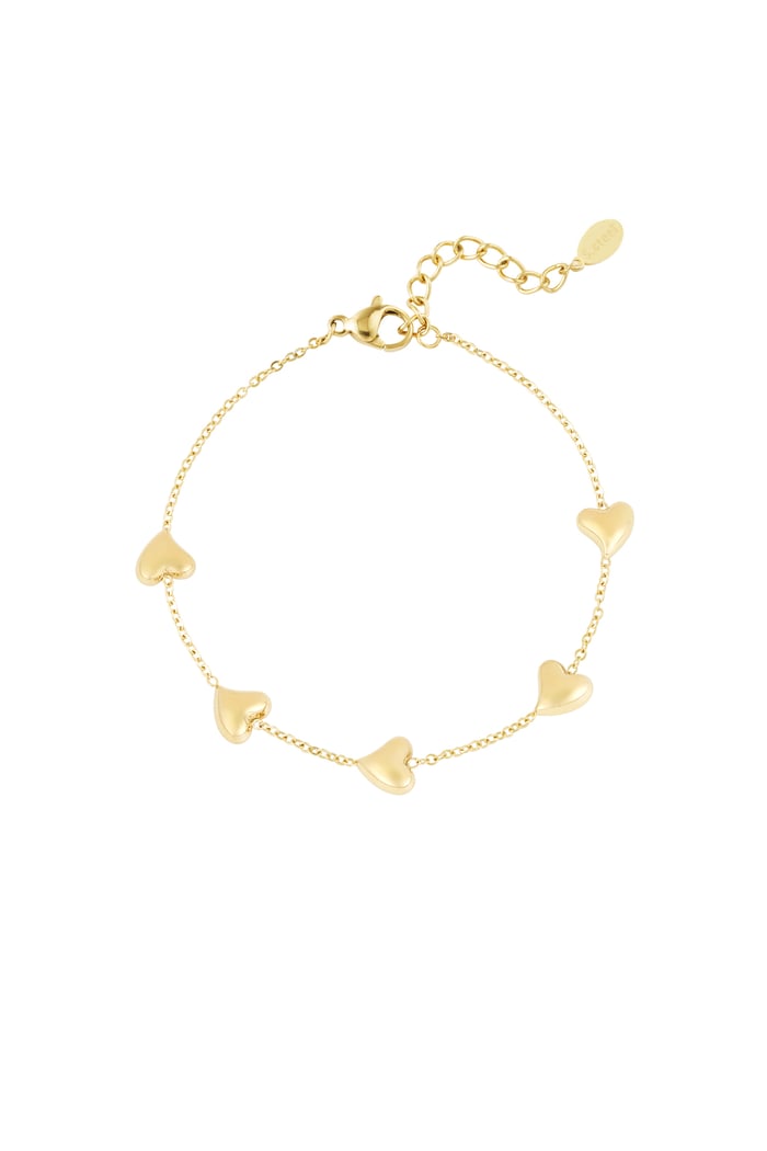 Sweet affection bracelet - Gold color 