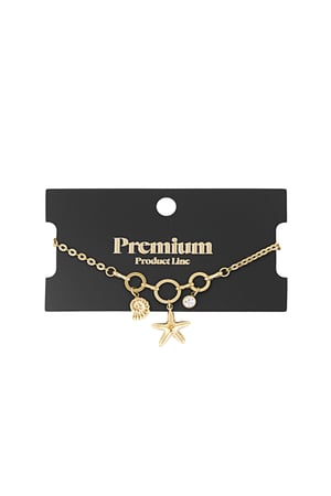 Charm bracelet i sea you - Gold color h5 Picture3