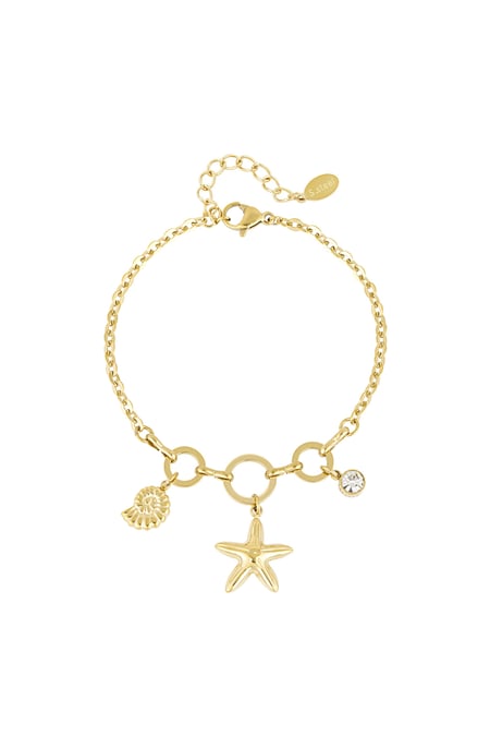 Charm bracelet i sea you - Gold color 2