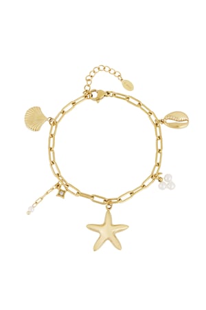 Beachy Vibe Armband - Goldfarbe h5 