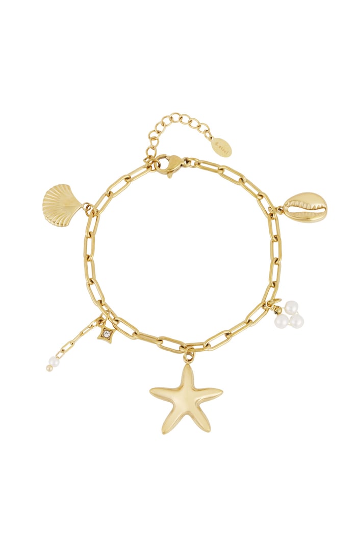 Beachy Vibe Armband - Goldfarbe 