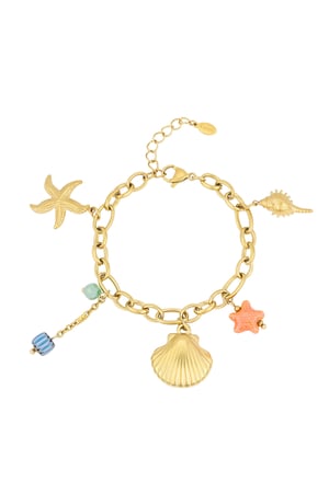 Bracelet party at sea - Gold color h5 