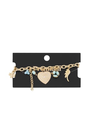 Charms Armband - Goldfarben h5 Bild2