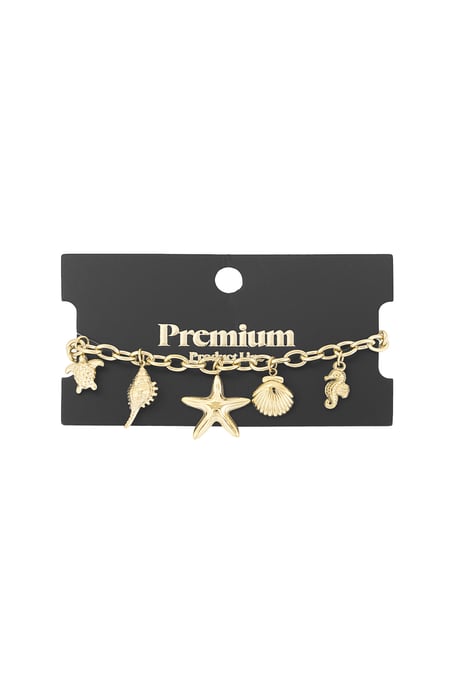 Sea breeze bracelet - Gold color