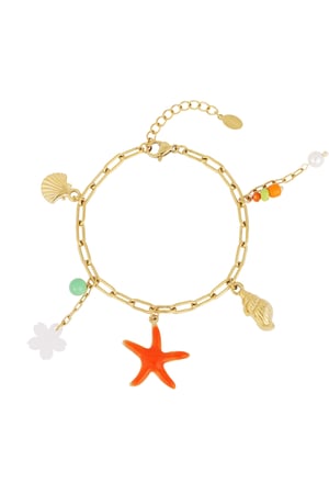 Sommerarmband - Goldfarbe h5 