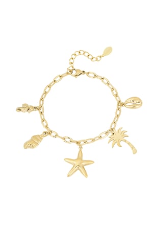 Ocean escape bracelet - Gold color h5 