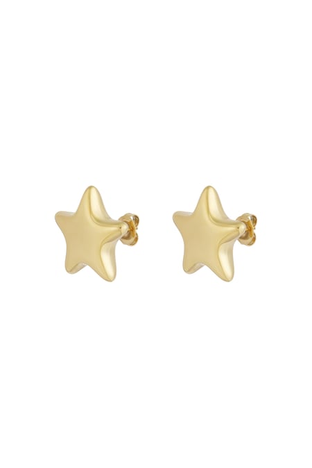 Star earrings - Gold color