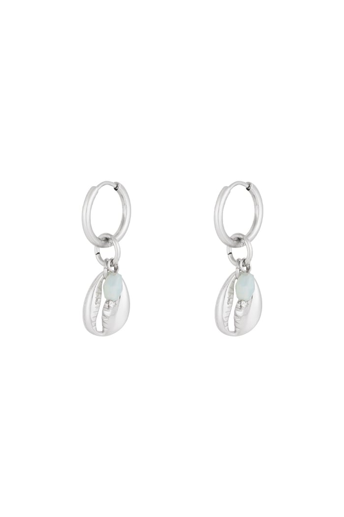 Summer vibe earrings - Silver color 