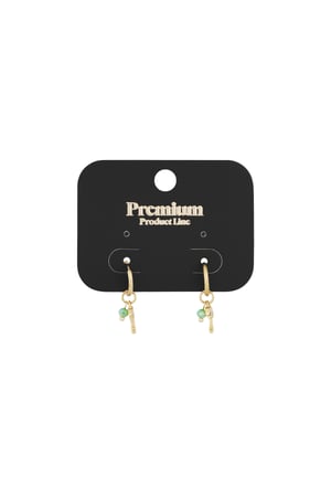 Summer breeze earrings - Gold color h5 Picture3