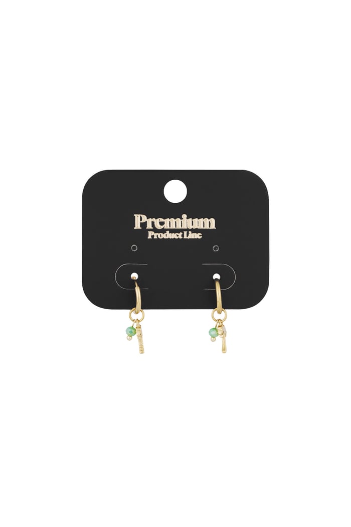 Summer breeze earrings - Gold color Picture3