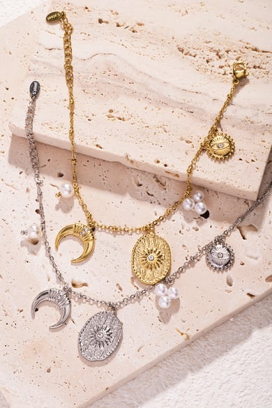 bracciale moony - colore oro h5 Immagine4