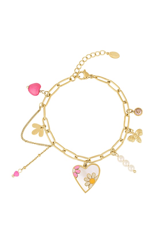 Blossom Dreams Armband - Goldfarben