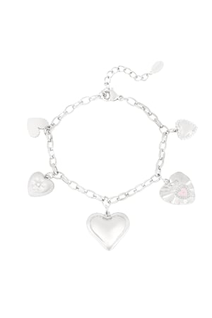 Bracciale desiderio del cuore - Colore argento h5 