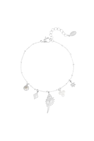 Charm bracelet underwater world - Silver color h5 