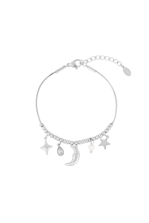 Bracelet nuit étoilée - Couleur argent h5 