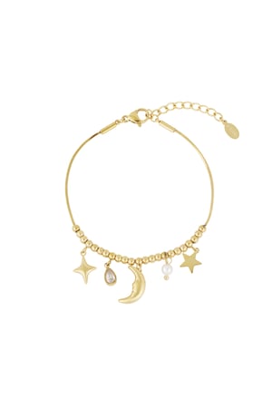 Moon Bracelet - Gold Color  h5 