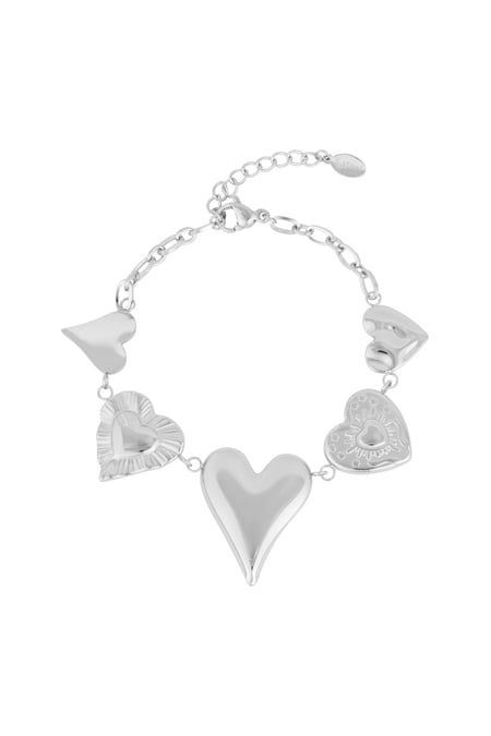 Give me all your love bracelet - Silver color