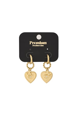 Butterfly day earrings - Gold color h5 Picture2