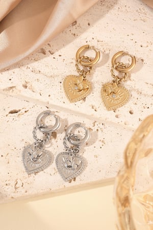 Butterfly day earrings - Gold color h5 Picture5