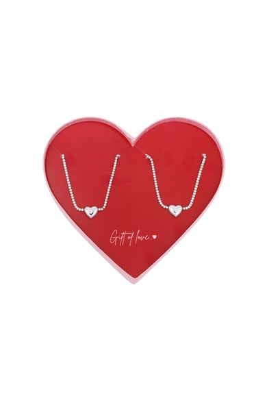 Gift of love Stainless steel Bracelet - Silver color h5 