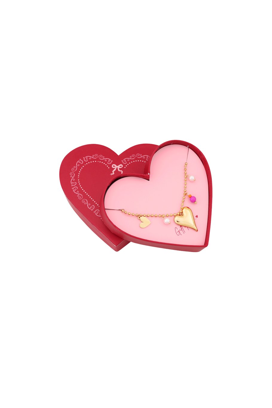 Geschenk der Liebe Liebesarmband aus Edelstahl – Goldfarben h5Bild3