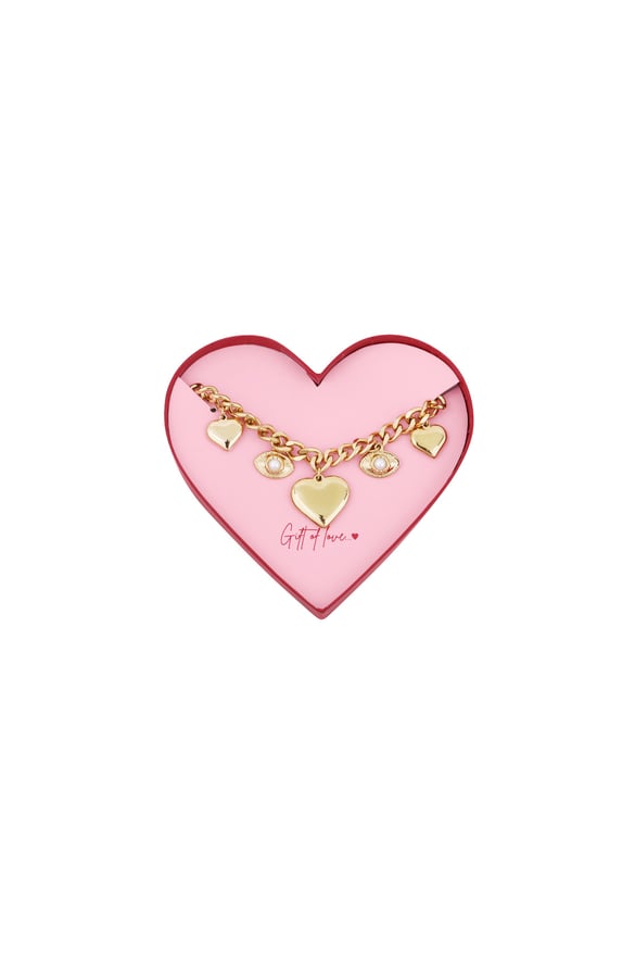 Gift of love Stainless steel eyes on you Bracelet - Gold color