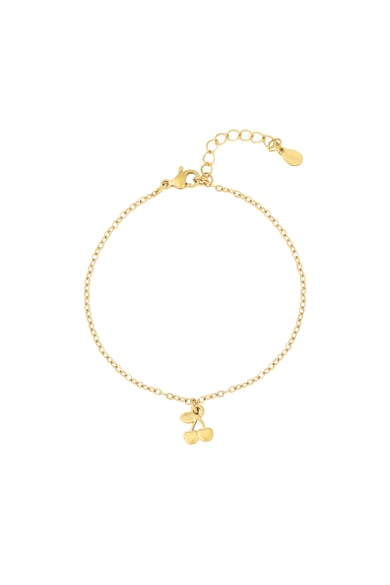 Cherry Bracelet - Gold Color h5 