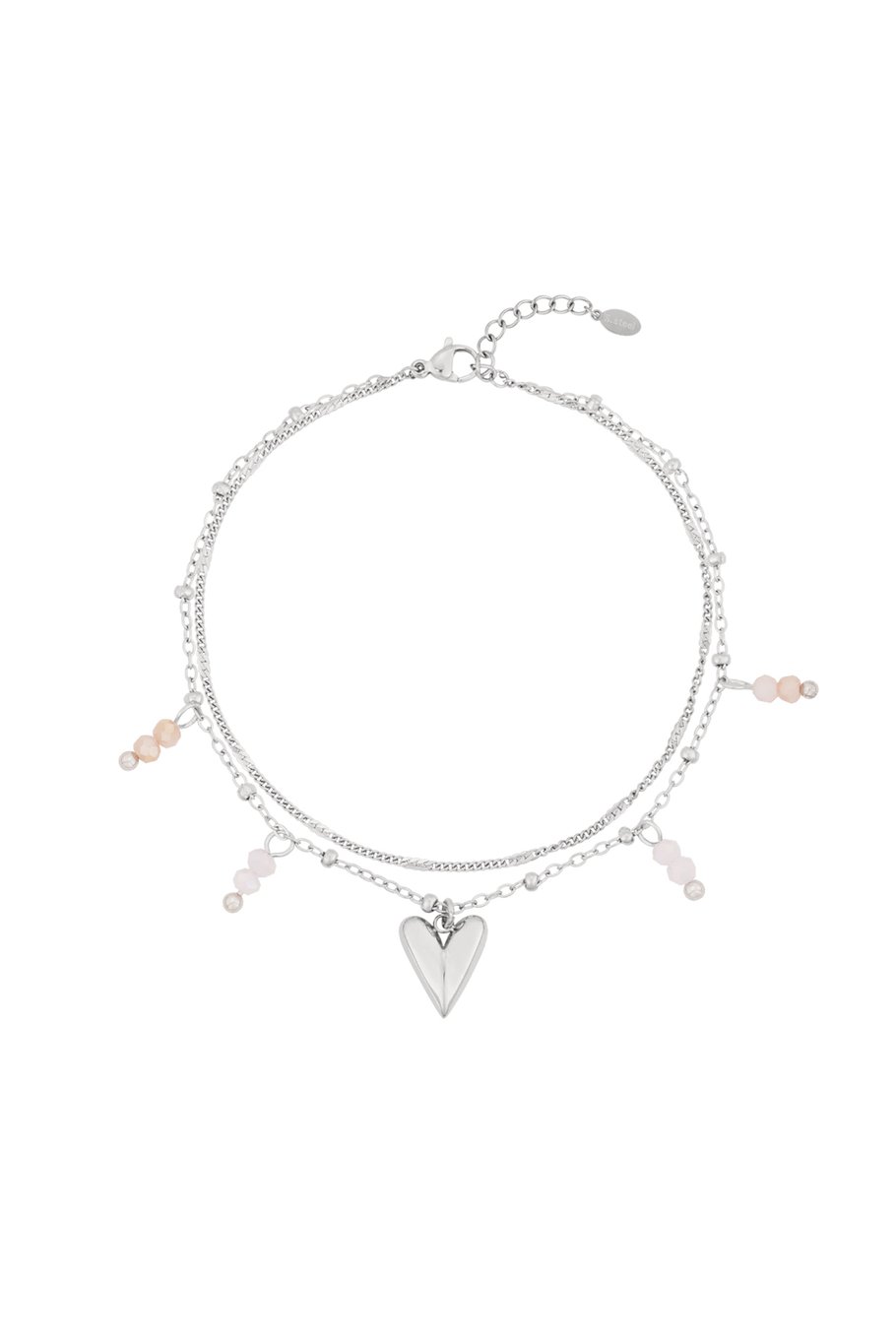 Double Love Bracelet - Silver Color Picture2