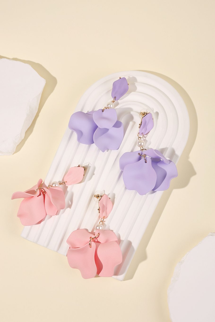 Fuchsia Haze Earrings - Fuchsia h5Picture5