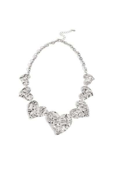 Edelstahl Kette Halsketten Herz Casual Einfache Serie frauen schmuck h5 Bild2