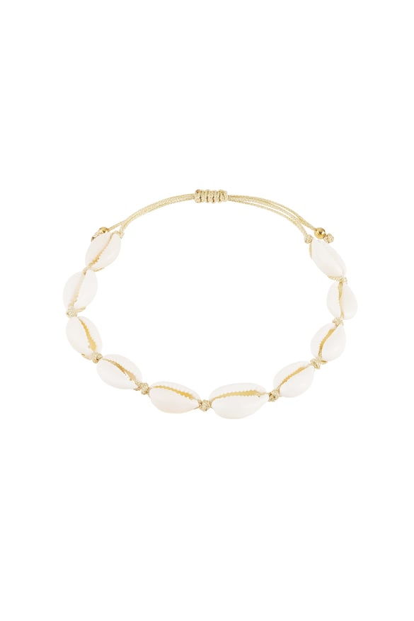 Cavigliera Shell Beach Gold Sea Shells 2