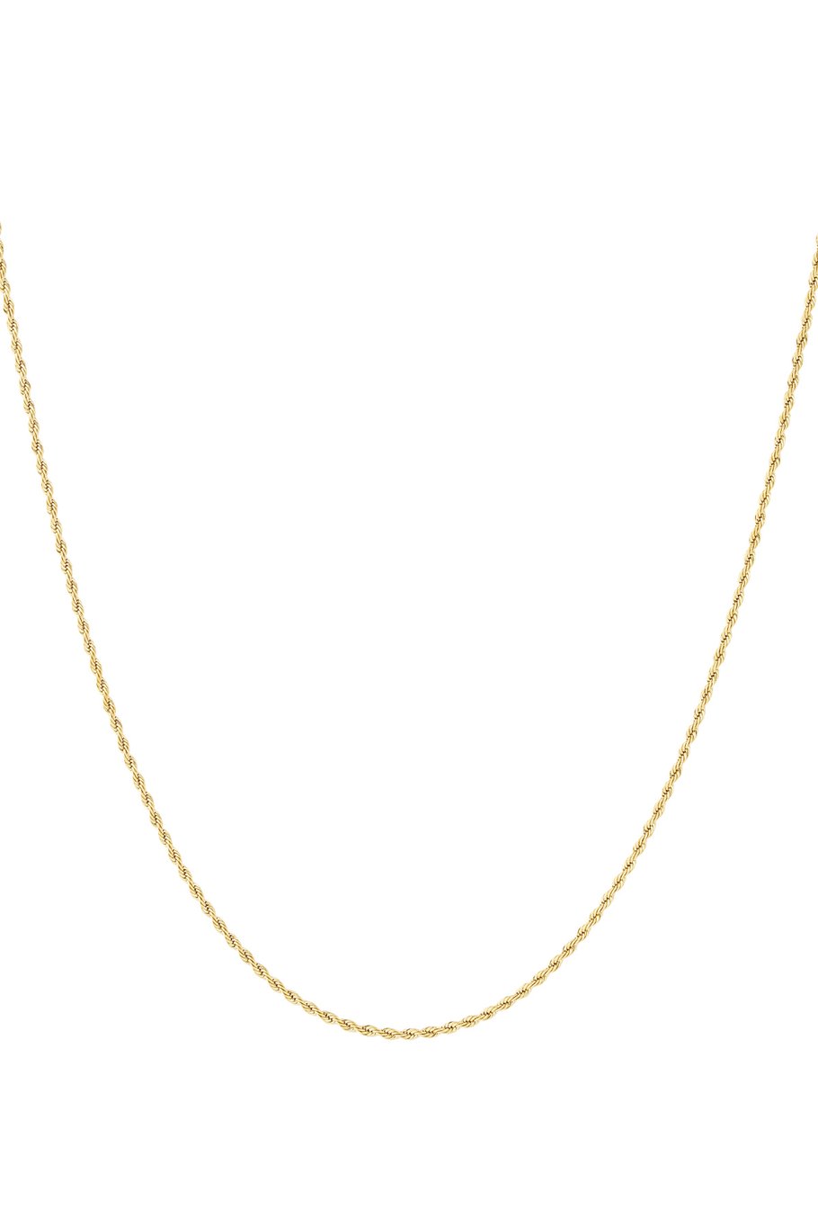 Necklace Like a Boss Gold Color Stainless Steel 