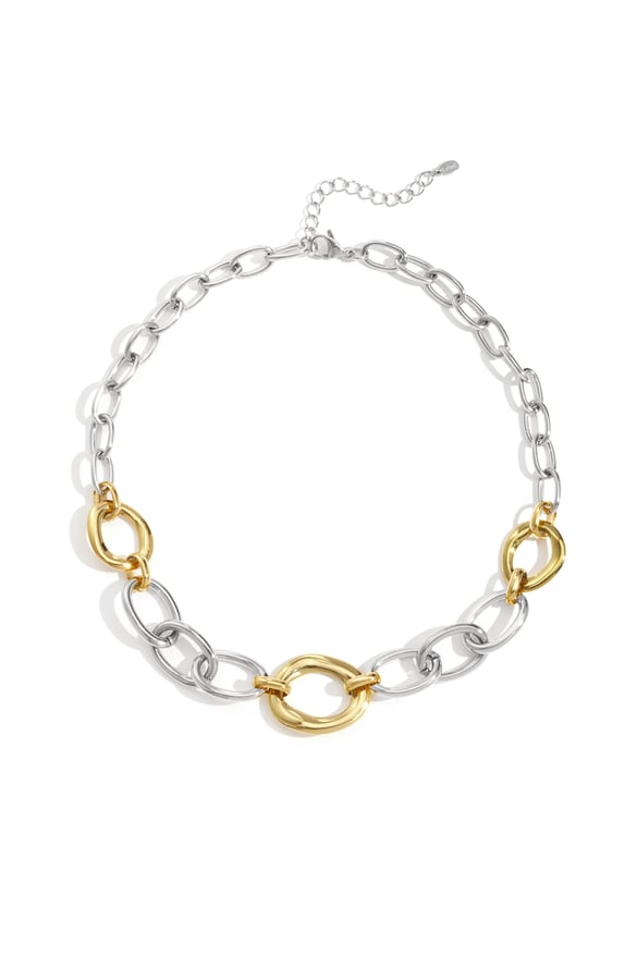 Edelstahlkette Halsketten Kette Casual Daily Simple Series Damenschmuck 2