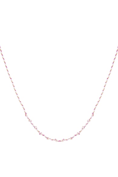 Baumwolle Kette Halsketten gemischte Farbe Casual Alltag h5 
