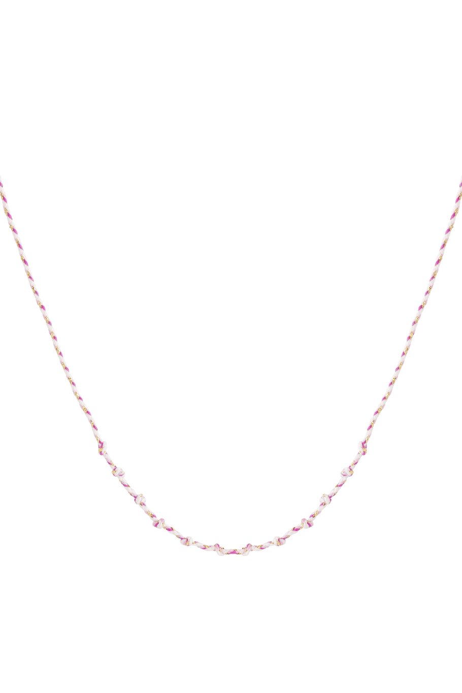 Baumwolle Kette Halsketten gemischte Farbe Casual Alltag 