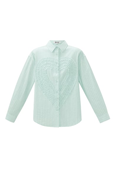 Camicetta Cuore - Verde h5 