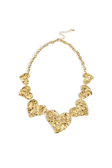 Edelstahl Kette Halsketten Herz Casual Einfache Serie frauen schmuck h5 