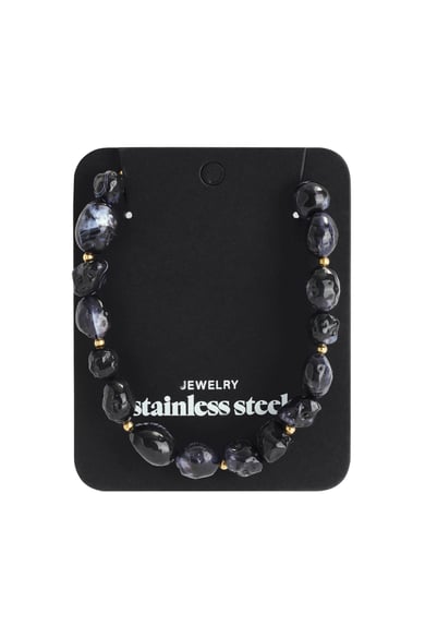 Collares de cuentas acrílicas, cuentas, casual, diario, serie simple, joyería para mujer h5 Imagen3