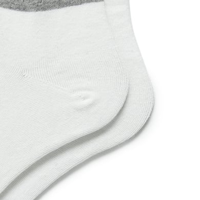 1 Pair Of Sports Striped Cotton Women's Mid Calf Socks h5 Picture4