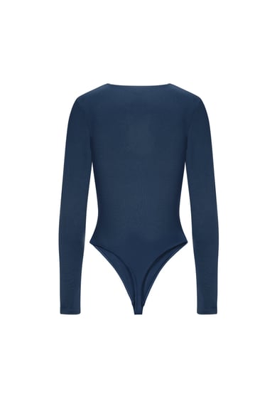 Nylon Shapewear Bodysuit Solid color Basic All Fit  Clothes h5 Picture2